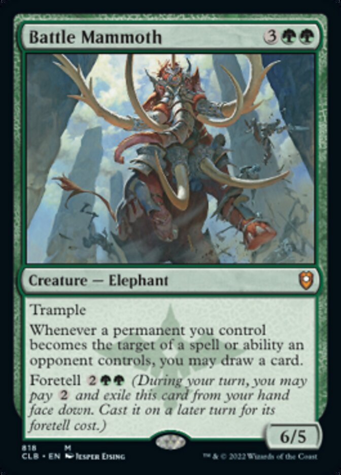 Battle Mammoth [Commander Legends: Battle for Baldur's Gate] | Odin's Place