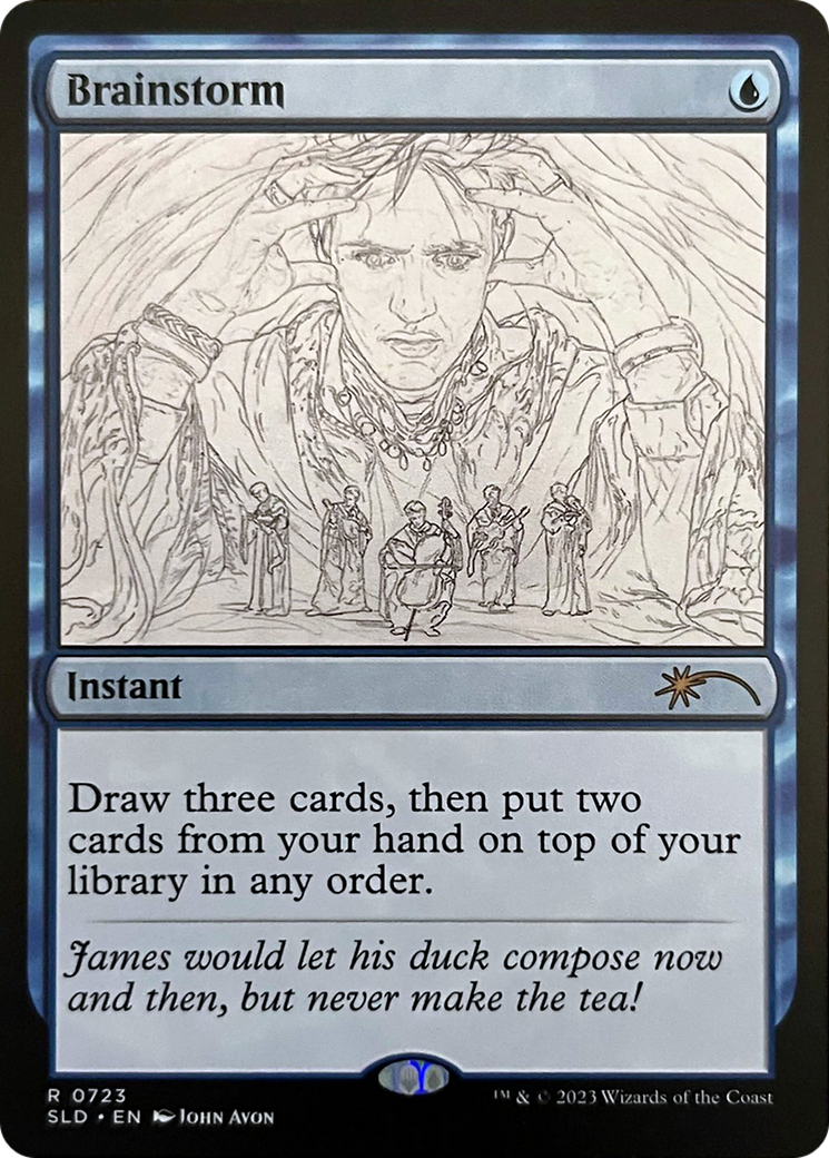 Brainstorm (0723) (Sketch Showcase) [Secret Lair Drop Series] | Odin's Place