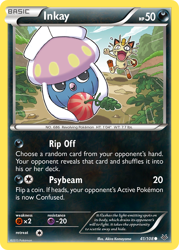 Inkay (41/108) [XY: Roaring Skies] | Odin's Place