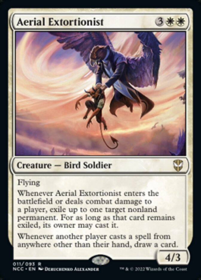 Aerial Extortionist [Streets of New Capenna Commander] | Odin's Place