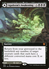 Agadeem's Awakening // Agadeem, the Undercrypt (Extended Art) [Zendikar Rising] | Odin's Place