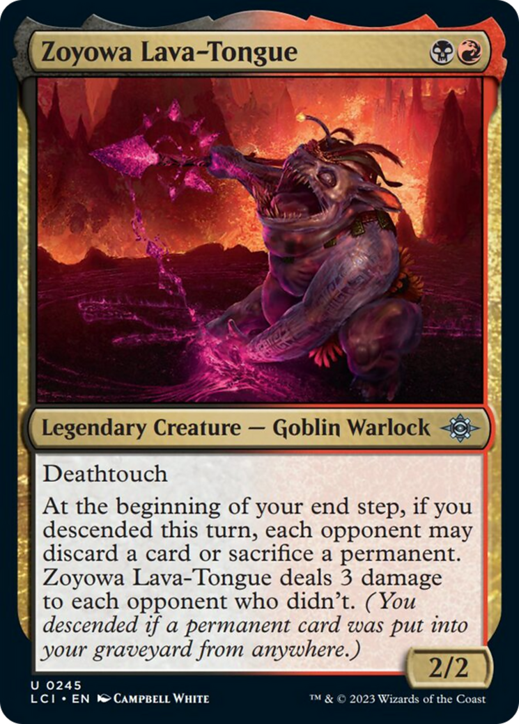 Zoyowa Lava-Tongue [The Lost Caverns of Ixalan] | Odin's Place