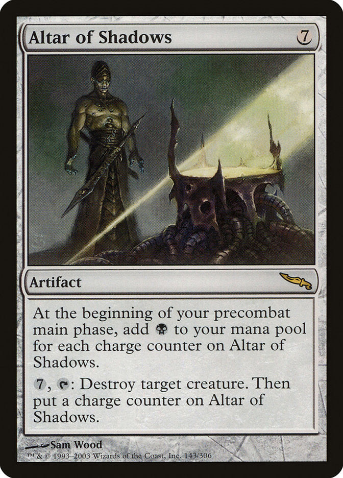 Altar of Shadows [Mirrodin] | Odin's Place