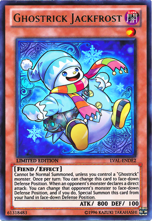 Ghostrick Jackfrost [LVAL-ENDE2] Ultra Rare | Odin's Place
