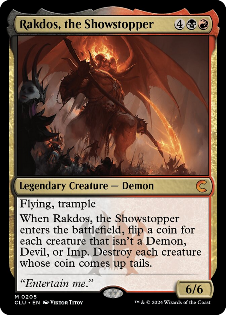 Rakdos, the Showstopper [Ravnica: Clue Edition] | Odin's Place