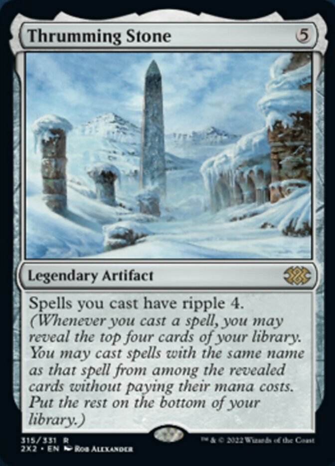 Thrumming Stone [Double Masters 2022] | Odin's Place