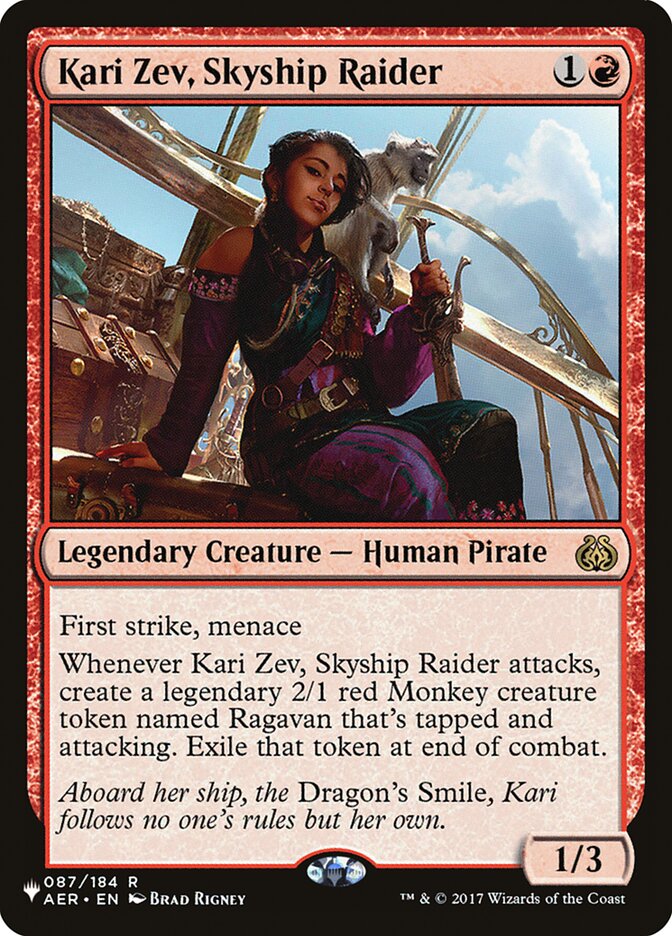 Kari Zev, Skyship Raider [The List] | Odin's Place