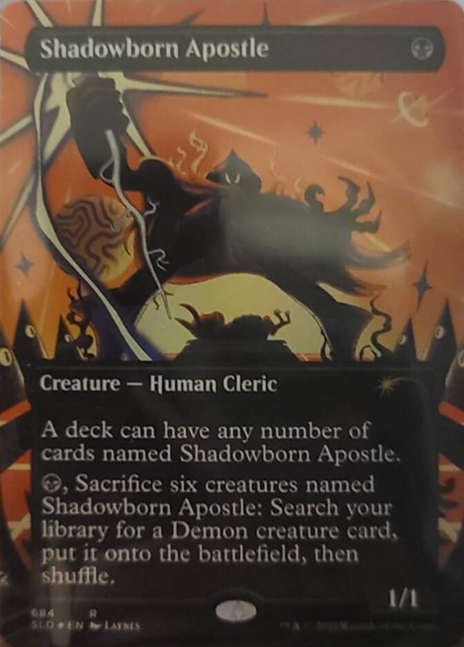 Shadowborn Apostle (Borderless) (684) [Secret Lair Drop Promos] | Odin's Place