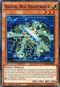 Digital Bug Registrider [BLVO-EN023] Common | Odin's Place