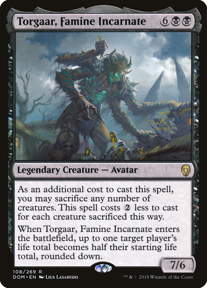 Torgaar, Famine Incarnate (108) [Dominaria] | Odin's Place
