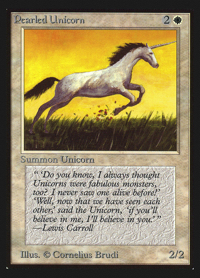 Pearled Unicorn [International Collectors' Edition] | Odin's Place