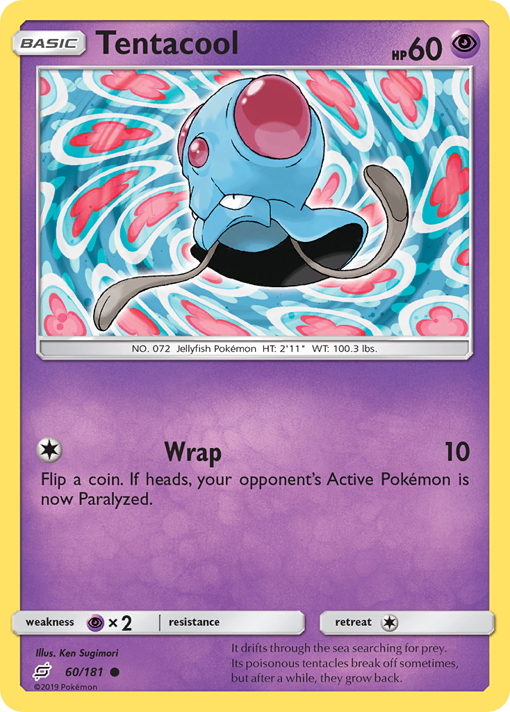 Tentacool (60/181) [Sun & Moon: Team Up] | Odin's Place