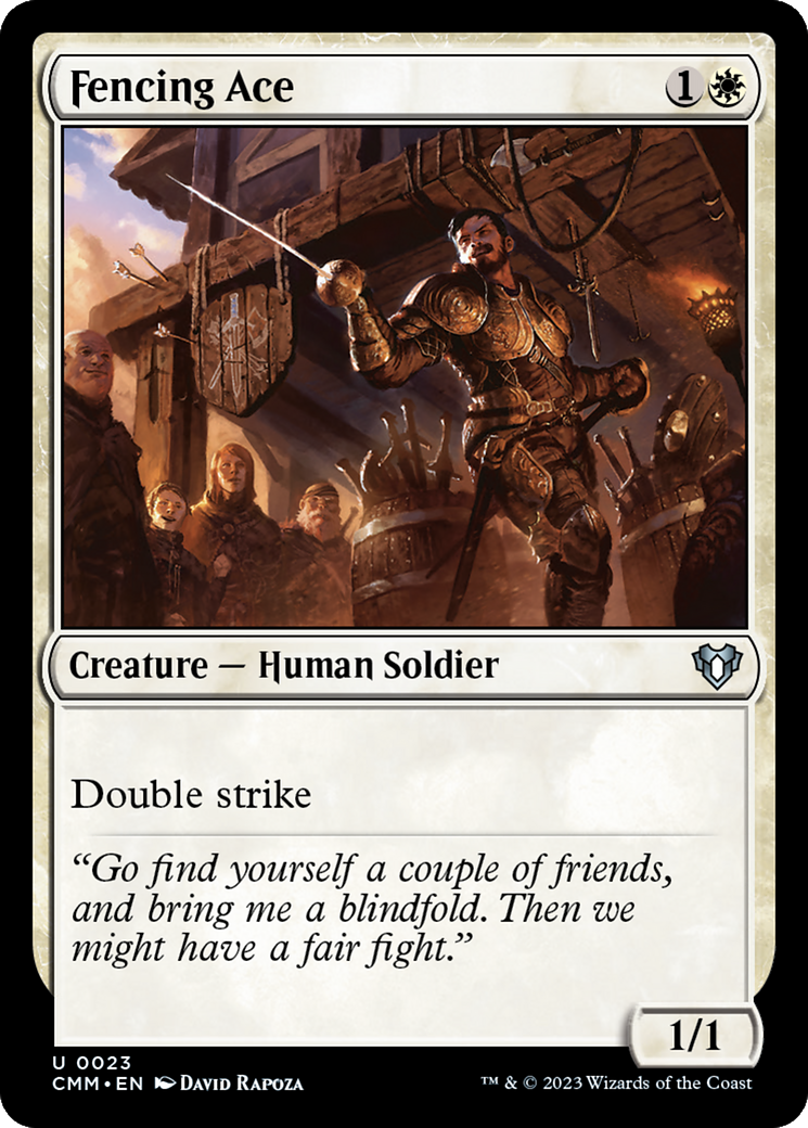 Fencing Ace [Commander Masters] | Odin's Place
