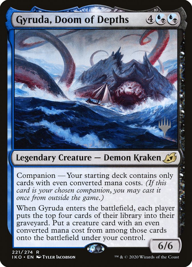 Gyruda, Doom of Depths (Promo Pack) [Ikoria: Lair of Behemoths Promos] | Odin's Place