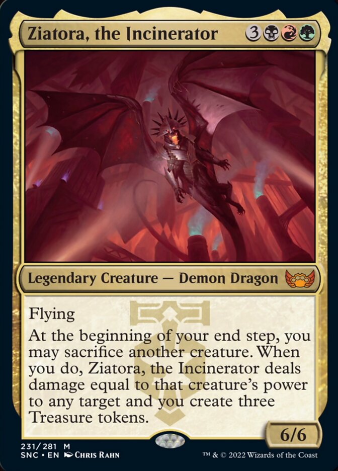 Ziatora, the Incinerator [Streets of New Capenna] | Odin's Place