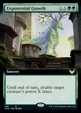 Exponential Growth (Extended Art) [Strixhaven: School of Mages] | Odin's Place
