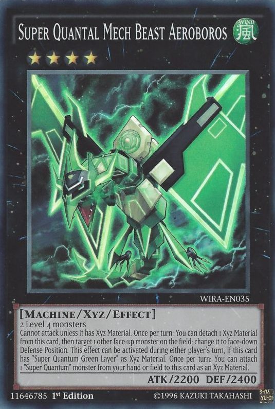 Super Quantal Mech Beast Aeroboros [WIRA-EN035] Super Rare | Odin's Place