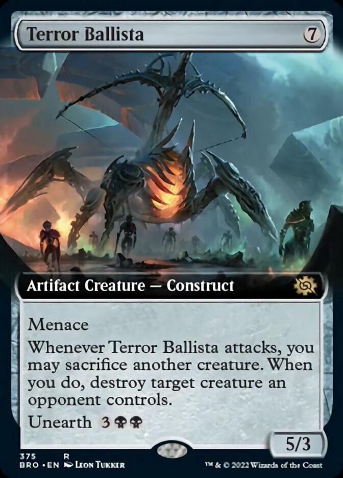 Terror Ballista (Extended Art) [The Brothers' War] | Odin's Place