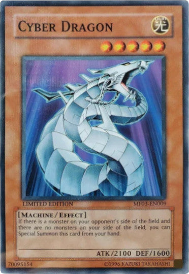 Cyber Dragon [MF03-EN010] Parallel Rare | Odin's Place