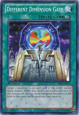 Different Dimension Gate [BP01-EN077] Starfoil Rare | Odin's Place