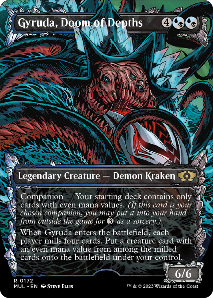 Gyruda, Doom of Depths (Halo Foil) [Multiverse Legends] | Odin's Place