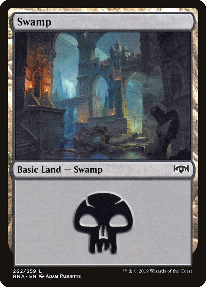 Swamp (262) [Ravnica Allegiance] | Odin's Place