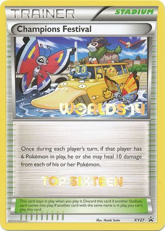 Champions Festival (XY27) (2014 Top Sixteen) [XY: Black Star Promos] | Odin's Place