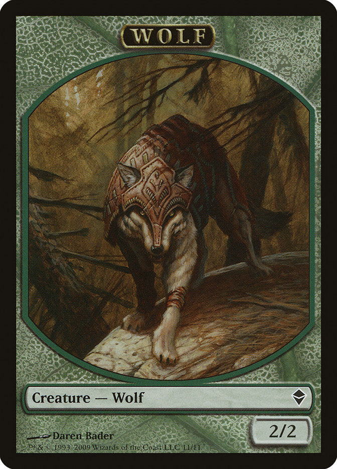 Wolf Token (11) [Zendikar Tokens] | Odin's Place