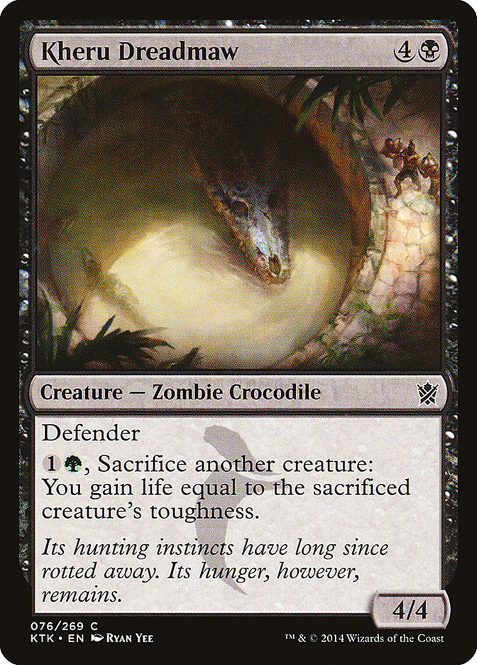 Kheru Dreadmaw (76) [Khans of Tarkir] | Odin's Place