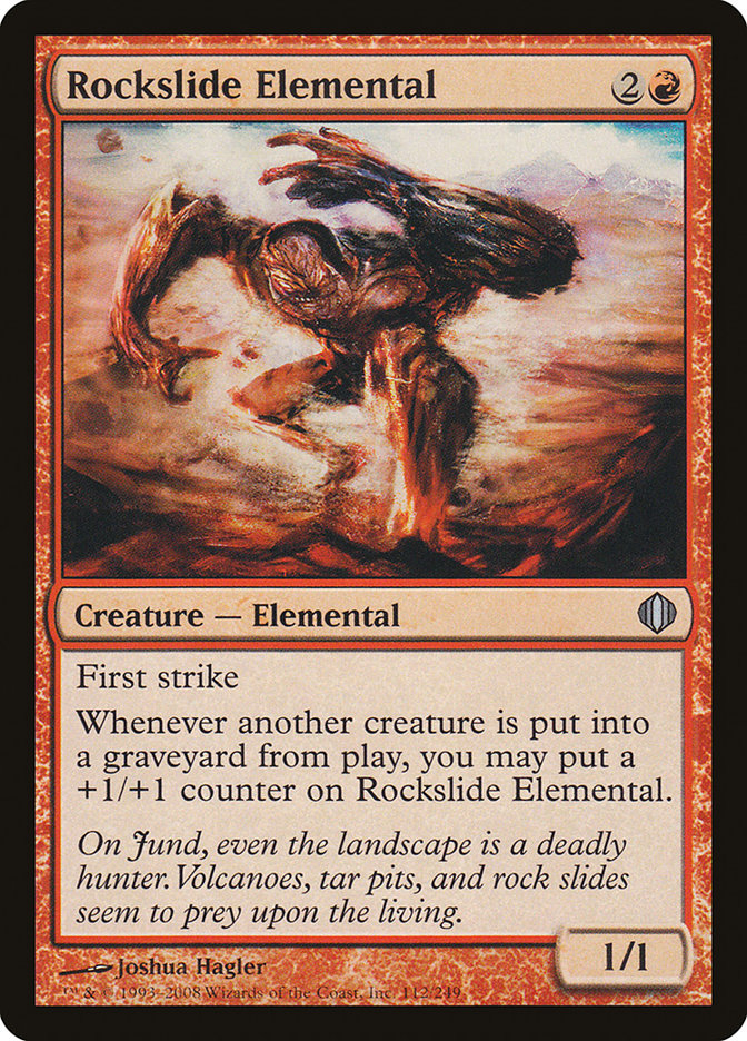 Rockslide Elemental (112) [Shards of Alara] | Odin's Place