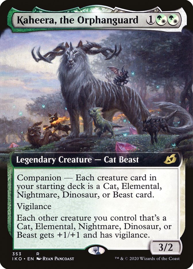 Kaheera, the Orphanguard (Extended Art) [Ikoria: Lair of Behemoths] | Odin's Place