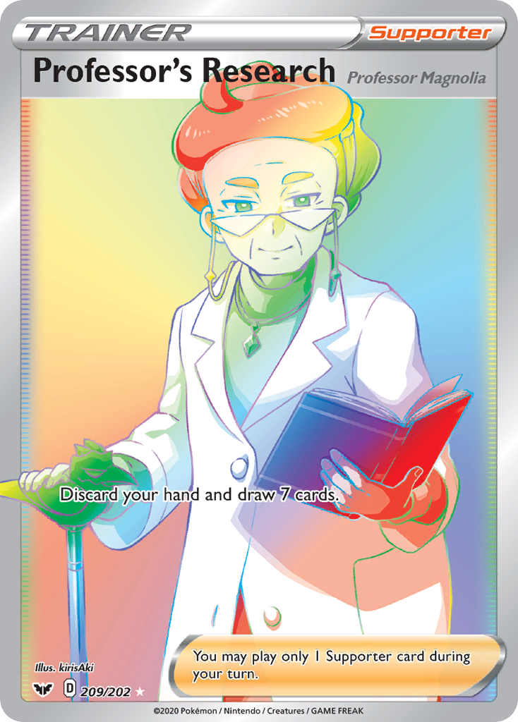 Professor's Research (209/202) [Sword & Shield: Base Set] | Odin's Place