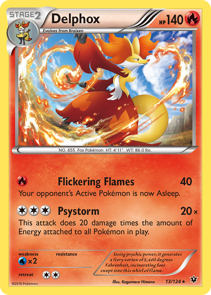 Delphox (13/124) [XY: Fates Collide] | Odin's Place