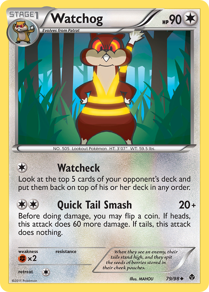 Watchog (79/98) [Black & White: Emerging Powers] | Odin's Place