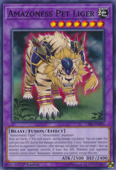 Amazoness Pet Liger [CIBR-EN094] Common | Odin's Place