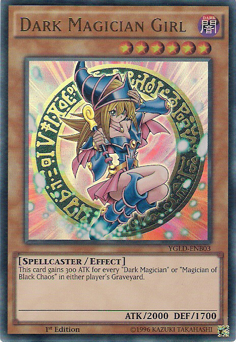 Dark Magician Girl [YGLD-ENB03] Ultra Rare | Odin's Place