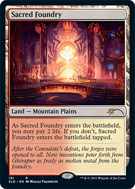 Sacred Foundry [Secret Lair Drop Series] | Odin's Place