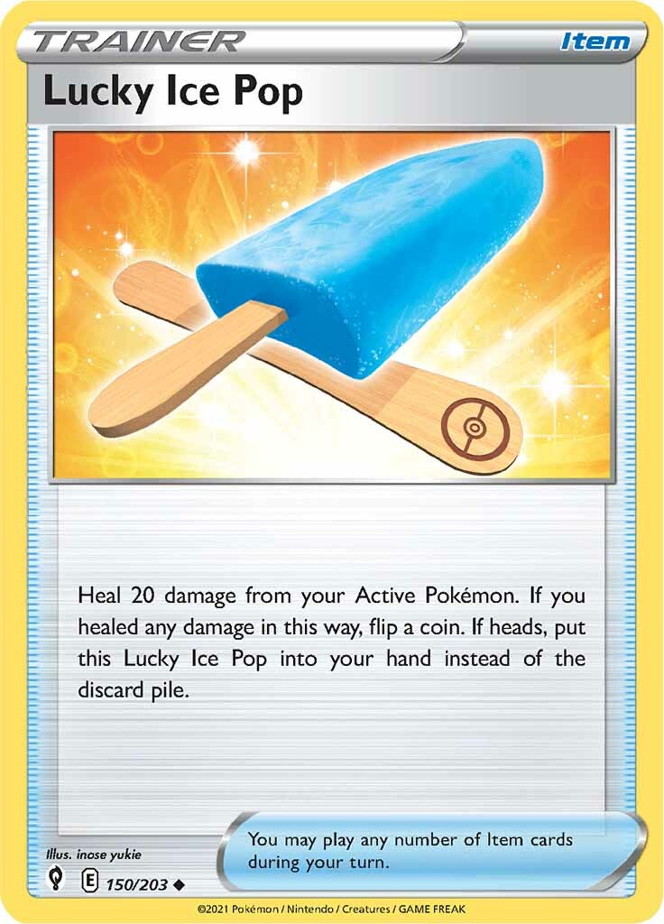 Lucky Ice Pop (150/203) [Sword & Shield: Evolving Skies] | Odin's Place