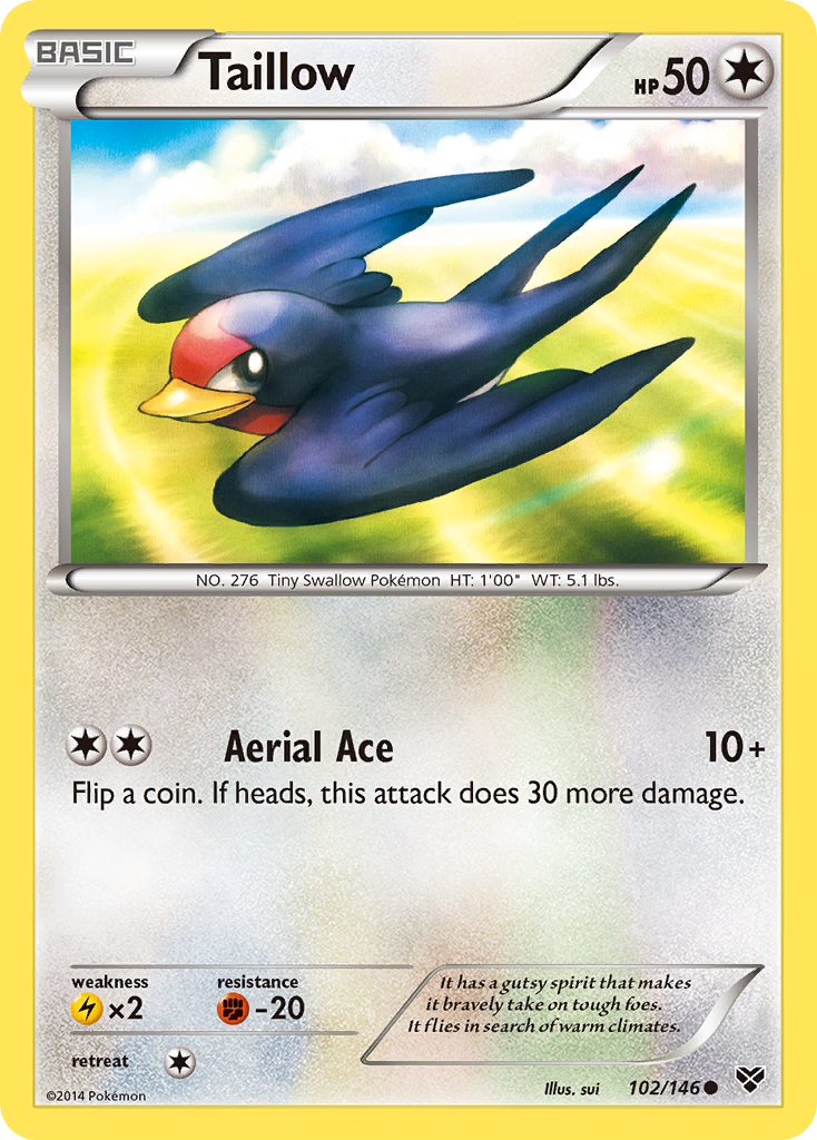 Taillow (102/146) [XY: Base Set] | Odin's Place