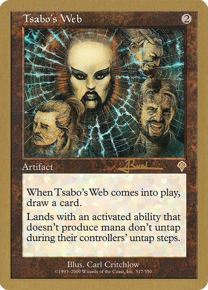 Tsabo's Web (Antoine Ruel) [World Championship Decks 2001] | Odin's Place