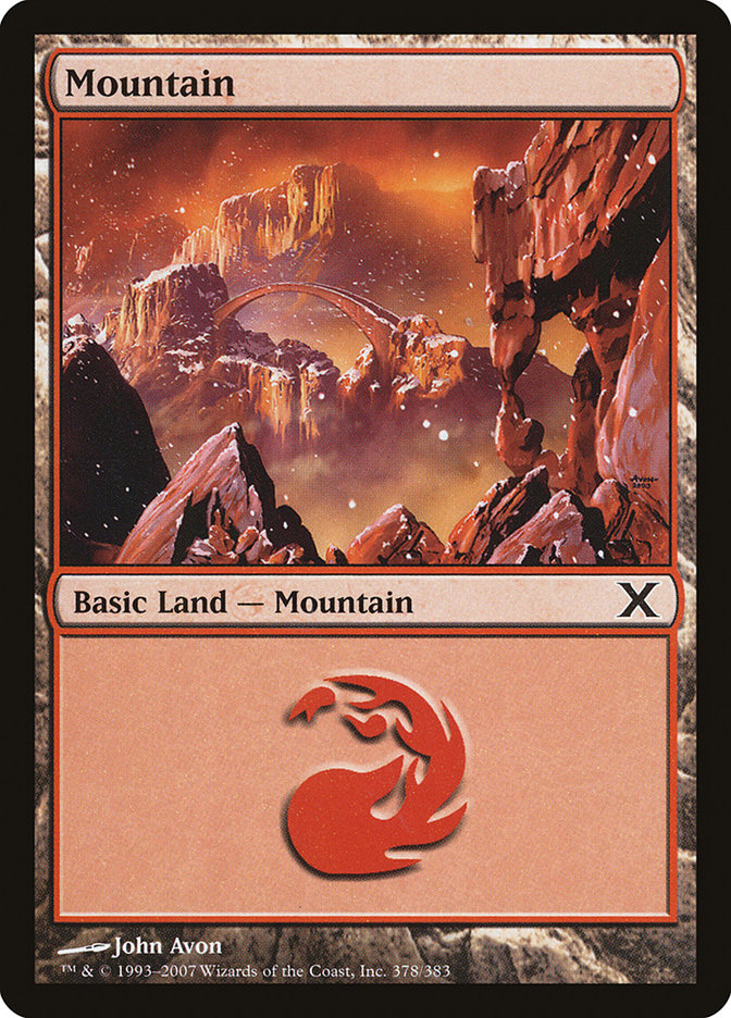 Mountain (378) [Tenth Edition] | Odin's Place