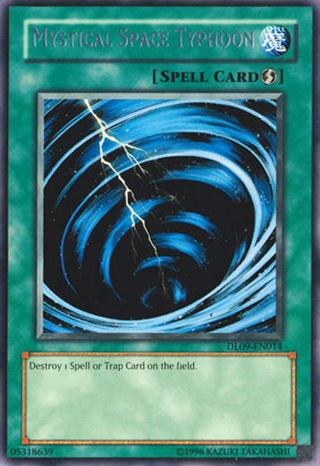 Mystical Space Typhoon (Silver) [DL09-EN014] Rare | Odin's Place
