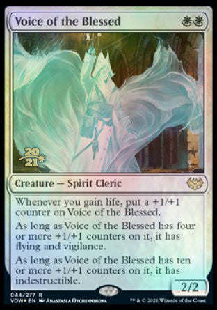 Voice of the Blessed [Innistrad: Crimson Vow Prerelease Promos] | Odin's Place