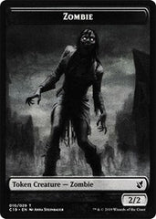 Zombie (010) // Zombie (011) Double-Sided Token [Commander 2019 Tokens] | Odin's Place