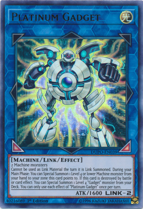 Platinum Gadget [DUPO-EN039] Ultra Rare | Odin's Place