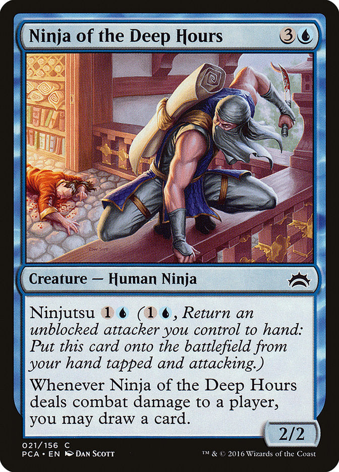 Ninja of the Deep Hours (21) [Planechase Anthology] | Odin's Place