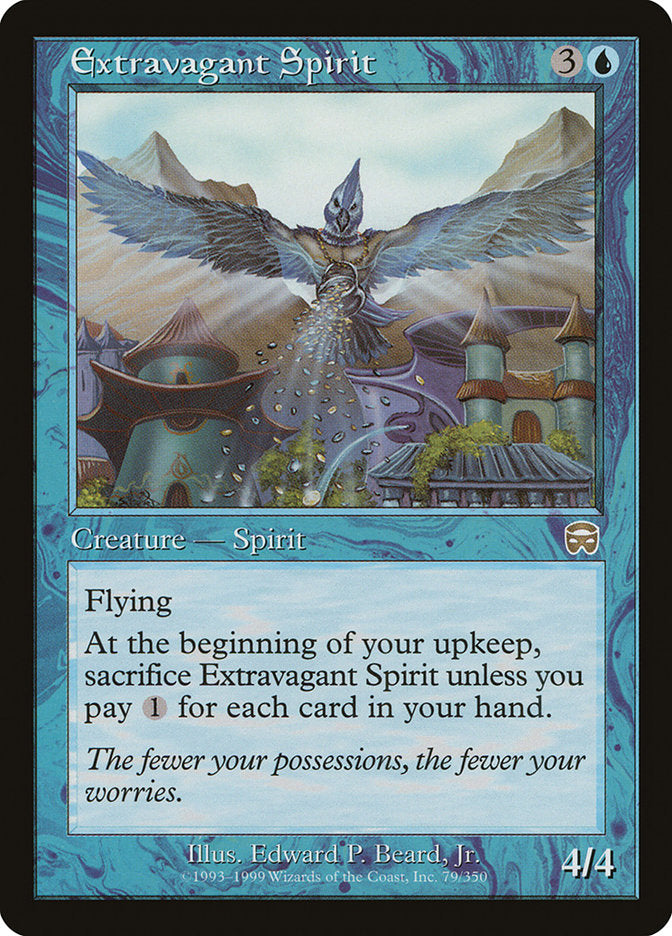 Extravagant Spirit (79) [Mercadian Masques] | Odin's Place
