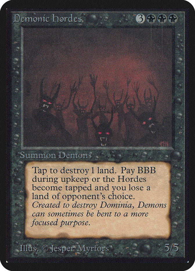 Demonic Hordes (103) [Alpha Edition] | Odin's Place