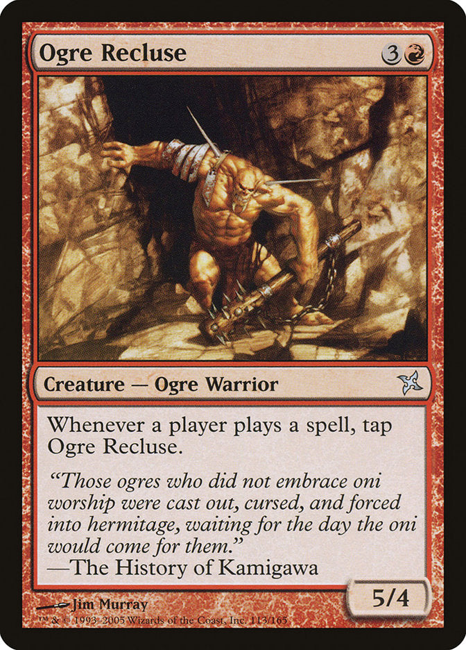Ogre Recluse (113) [Betrayers of Kamigawa] | Odin's Place
