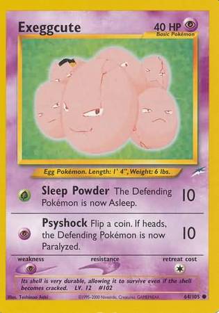 Exeggcute (64/105) [Neo Destiny Unlimited] | Odin's Place